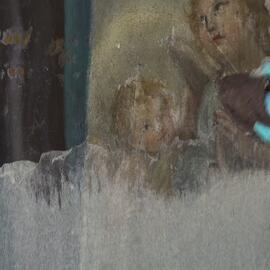 Pintura cavalete