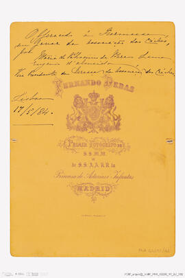Álbum de fotografias da Kermesse de 1884