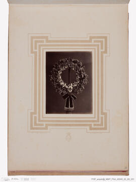 Álbum de fotografias morte rei Vítor Emanuel II