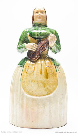 Garrafa Mulher com Guitarra