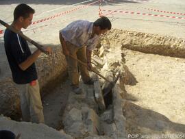 Sondagens  arqueológicas