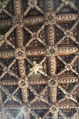 Sacristia – Teto em caixotões