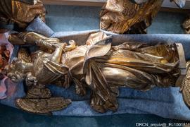 Atelier Porto Restauro, Alçado capela-mor, Escultura anjo