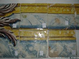 Painel azulejos claustro - Parede Norte