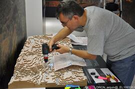 Montagem da exposição