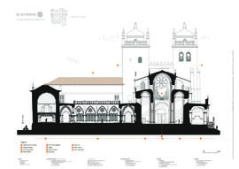 Sé do Porto - Corte sul-norte