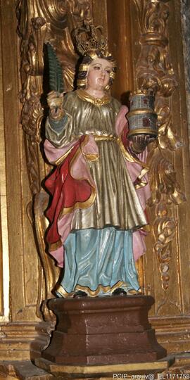 Fotografia do imovel: mobiliario. esculturas, pinturas, elementos arquitectonicos, portas, janelas.