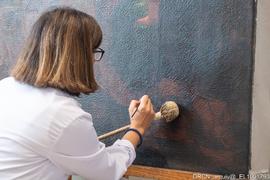 Atelier Porto Restauro, Nave, Tela Última Ceia, Pintura de cavalete