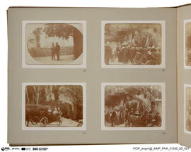 Álbum de fotografias das Viagens a Portugal da Rainha Alexandra e do Kayser Guilherme II