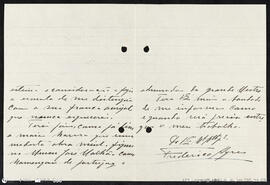 Carta de Frederico Aires