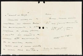 Carta de Carlos Reis