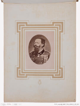 Álbum de fotografias morte rei Vítor Emanuel II