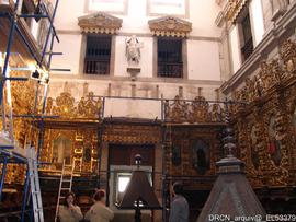 Coro – Conservação e restauro do cadeiral e espaldar