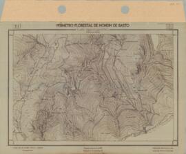 Perímetro Florestal - Planta Aerofogramétrica (1959-04)