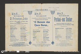 O Principe João; “O Homem das cinco horas”; Perdoai-nos, Senhor...