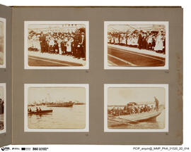 Álbum de fotografias das Viagens a Portugal da Rainha Alexandra e do Kayser Guilherme II