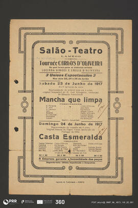 Mancha que limpa; Casta Esmeralda