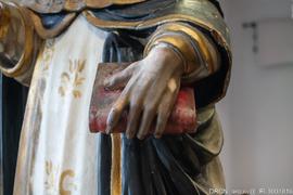 Atelier Porto Restauro, Capela-mor, Alçado Sul , Escultura S. Gonçalo