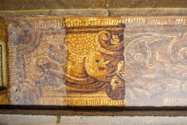 Nave, Alçado Oeste,  Pintura mural, Janela limpeza