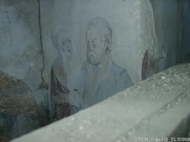 Pintura mural parede fundeira/nicho