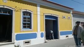 Fotografia da intervencao de conservacao e restauro