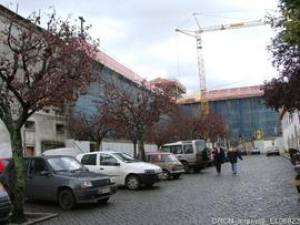 Obras no telhado