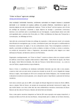 Nota de imprensa