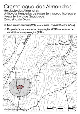 Planta - zona especial de proteção e área de sensibilidade arqueológica (2019)