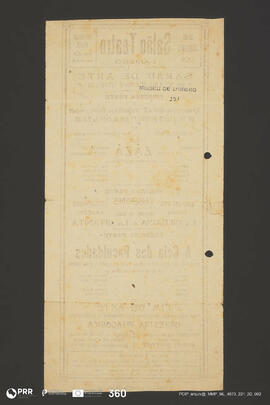 Zazá; La Bilbaina e La Gitanita; A Ceia das Faculdades