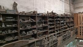 Sala de arquivo de moldes
