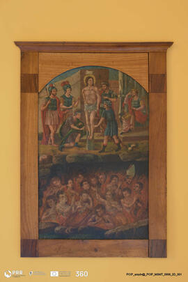 Pintura S. Vicente e Almas do Purgatório