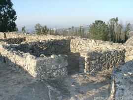 Vista parcial de estrutura habitacional romanizada