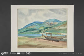 A Casa da Quinta da Batoca - vista de Barca d' Alva