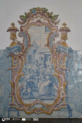 Painel de Azulejo Vida de José do Egipto 11º parede norte