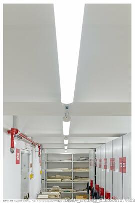 Aspeto geral do sistema de iluminação