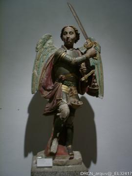 Esculturas-SãoMiguel- calcário policromado-Museu