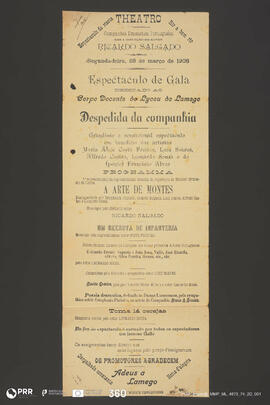 Arte de Montes; Um recruta de Infanteria; Toma lá cerejas