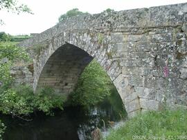 Vista do arco apontado - montante