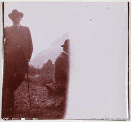 Fotografia - Retrato - Viagens Reais – Gressoney /Duque de Loulé e marquesa de Unhão.