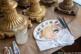 Atelier Porto Restauro, Retábulo-mor, Castiçais