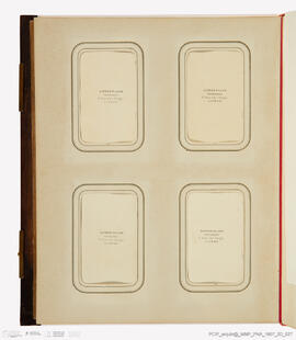 Álbum com fotografias do Baile de Máscaras de Carnaval de Fevereiro de 1865 no Paço Real da Ajuda