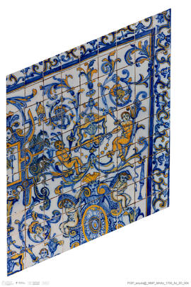 Painel de azulejos - Escadaria de São Bento