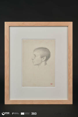 Retrato de rapaz de perfil