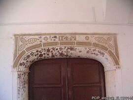 Umbral de porta decorado