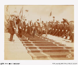 Álbum de fotografias das Viagens a Portugal da Rainha Alexandra e do Kayser Guilherme II