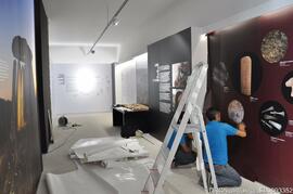 Montagem da exposição