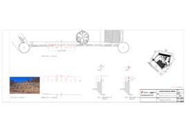 Reconstrução de muralha - plantas, alçados, cortes e pormenores (2013)