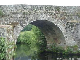 Vista do arco central - montante