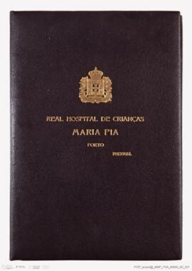 Álbum fotográfico - Álbum com fotografias do Real Hospital das Crianças Maria Pia, Porto