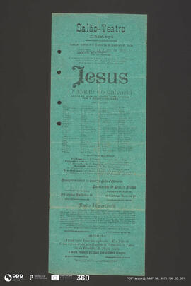 Jesus, o Martir do Calvario